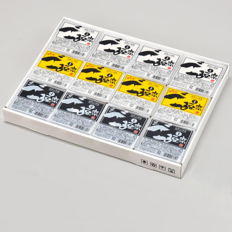 高野山特産　ごま豆腐3種詰合せ12個入　DKK-282