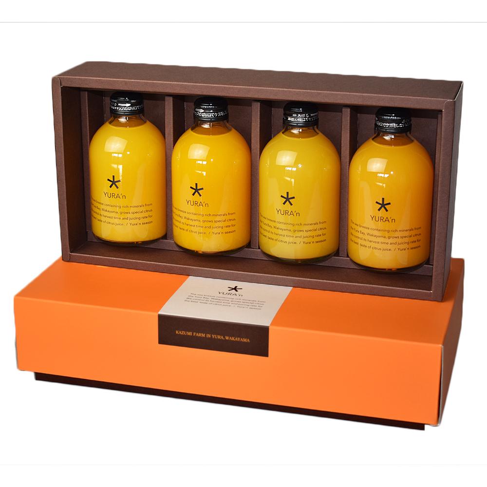 柑橘ジュース250ミリ瓶4本セット1