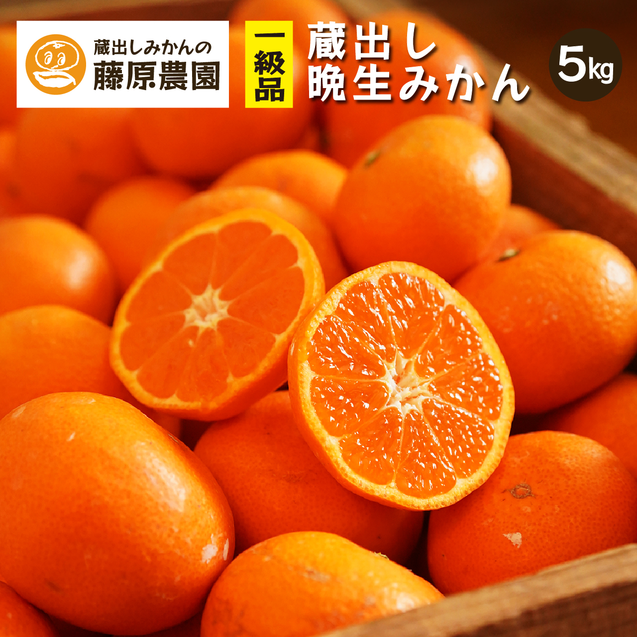 蔵出しみかん晩生 5kg 一級品3
