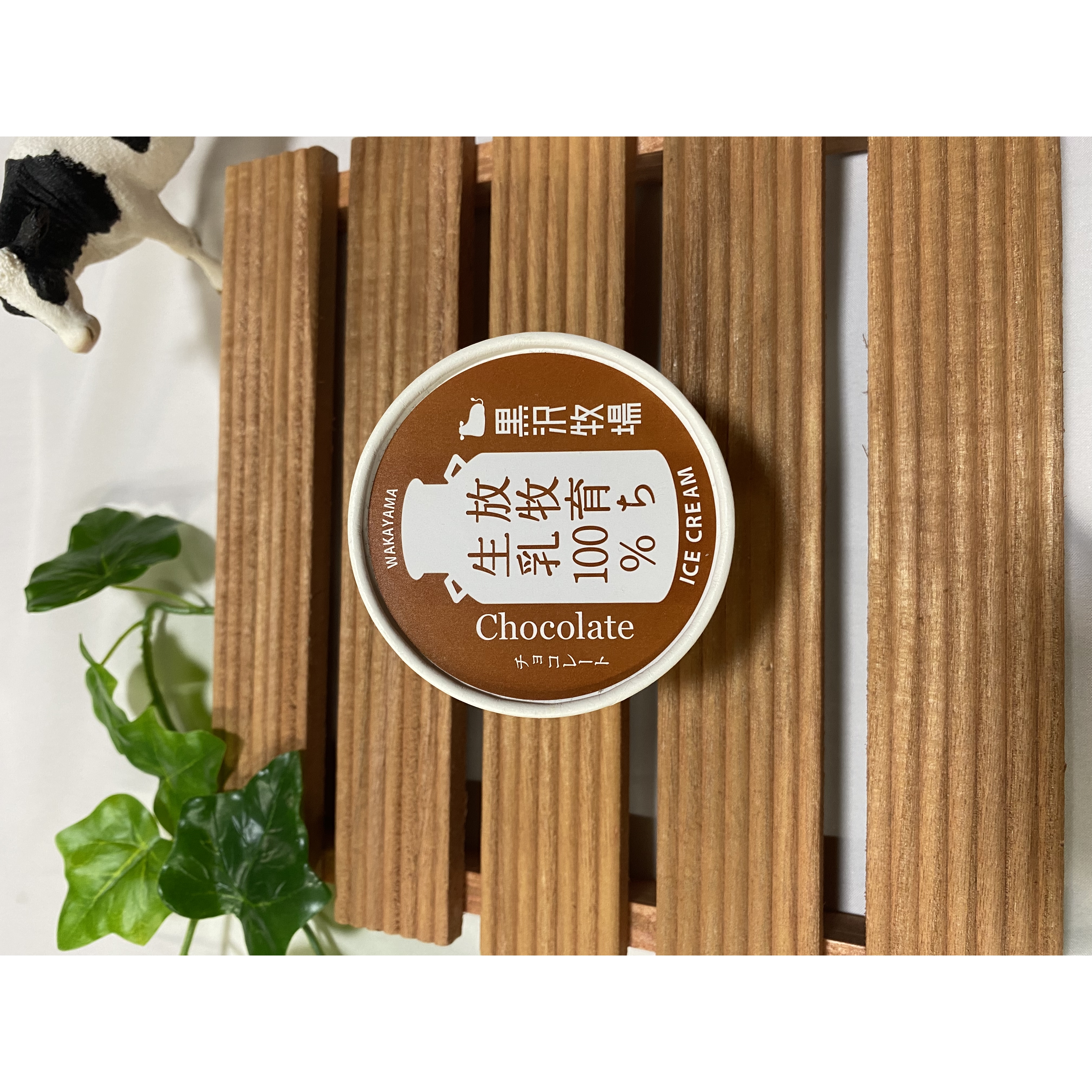 写真：黒沢牧場アイス　チョコレート