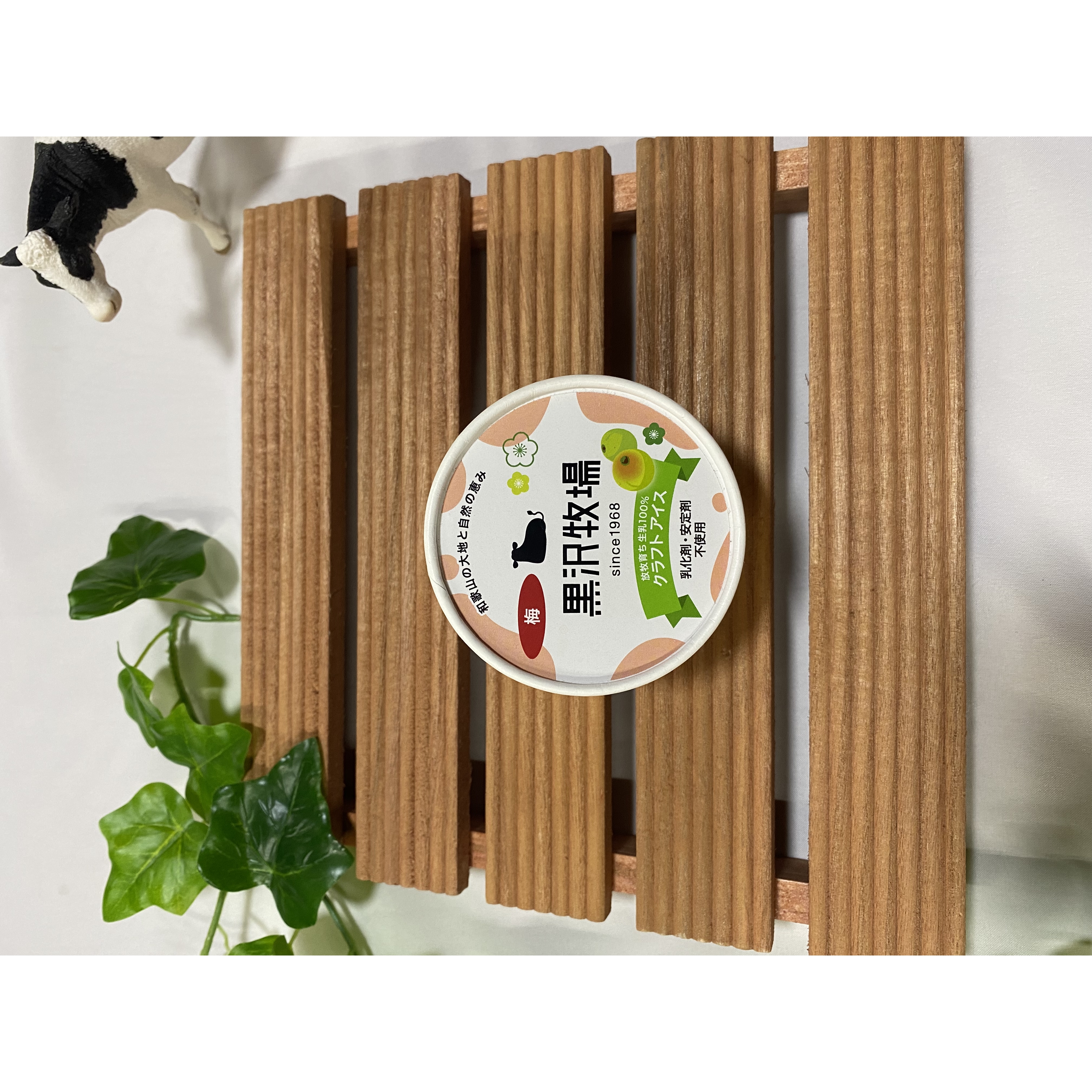 写真：クラフトアイスクリーム　梅