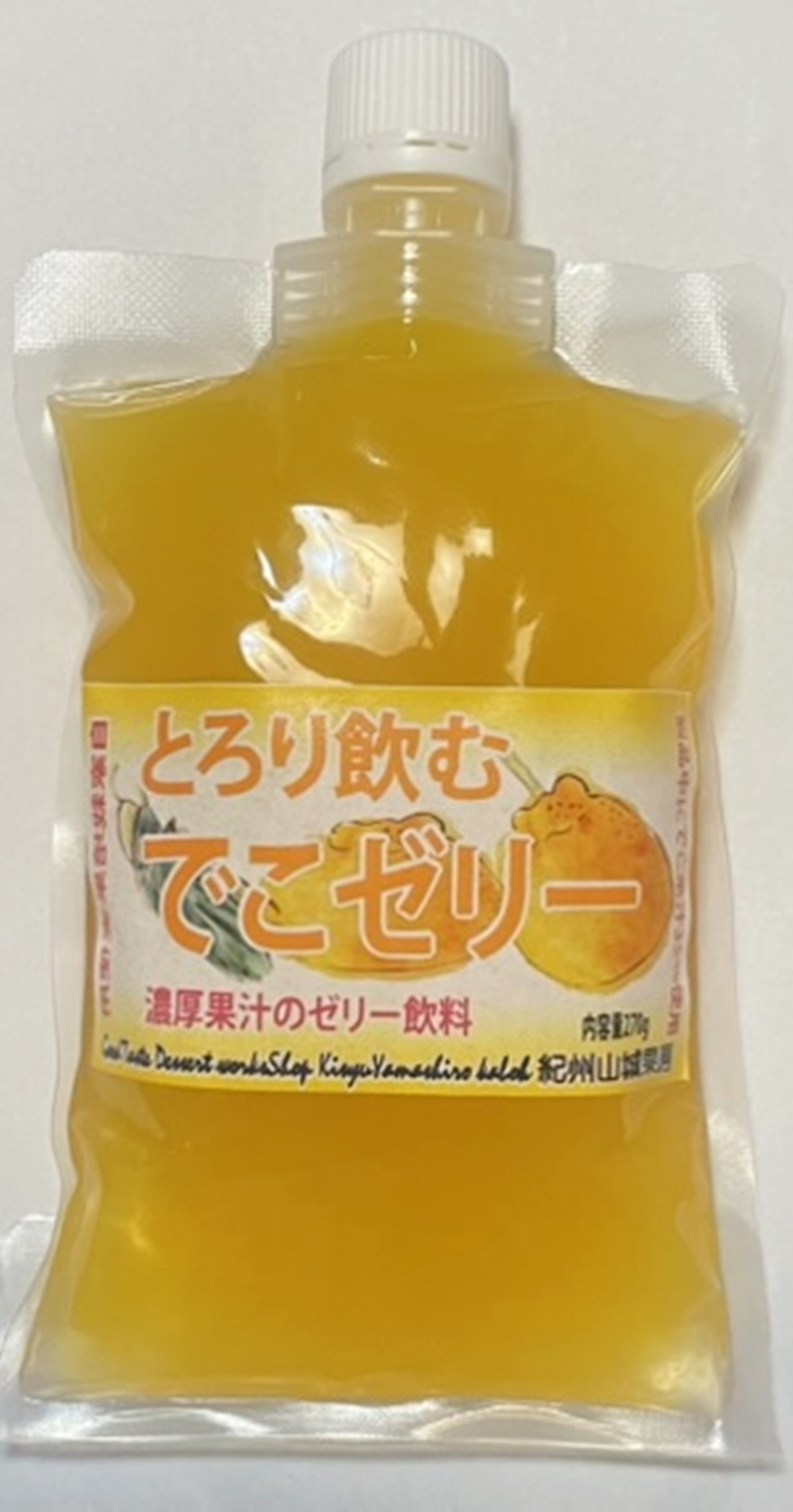 とろり飲む でこ ゼリー270g表　