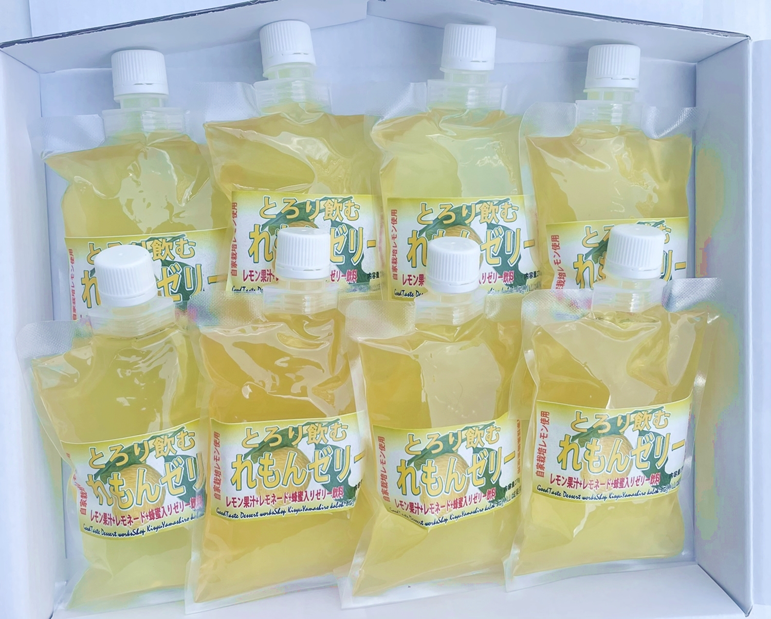 とろり飲むレモンゼリー270g8個入り1